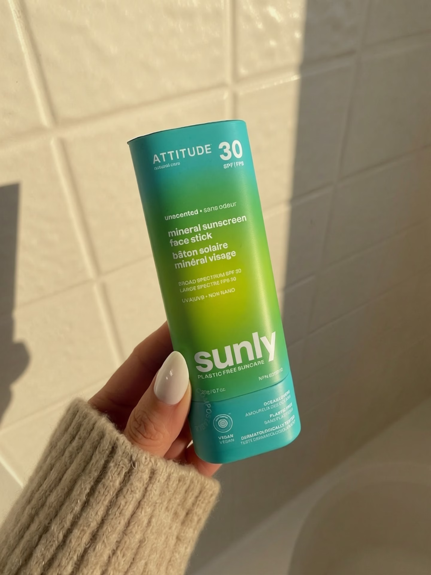 Attitude Mineral Face Stick SPF 30+