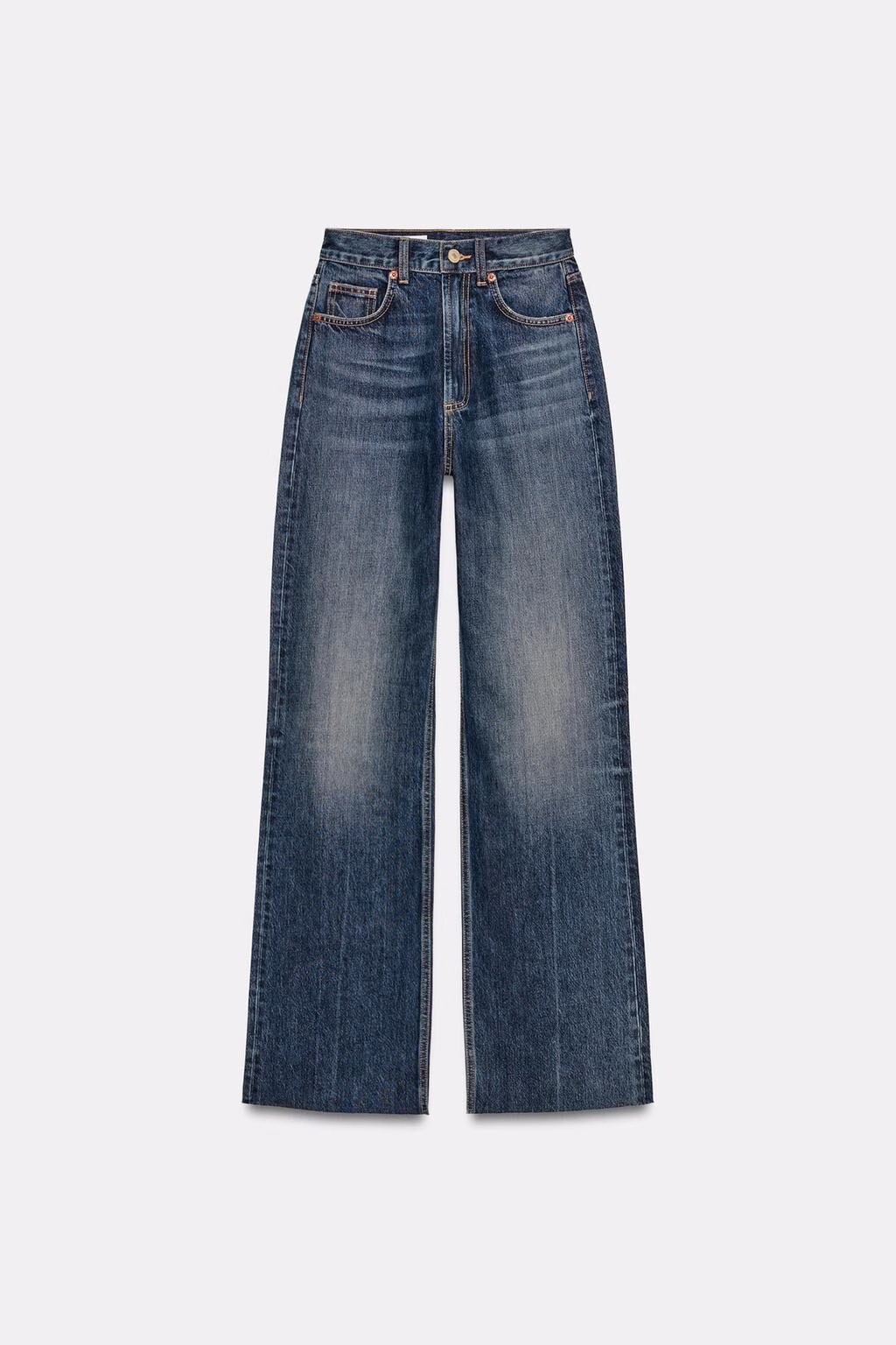 zara high waist wide leg jeans