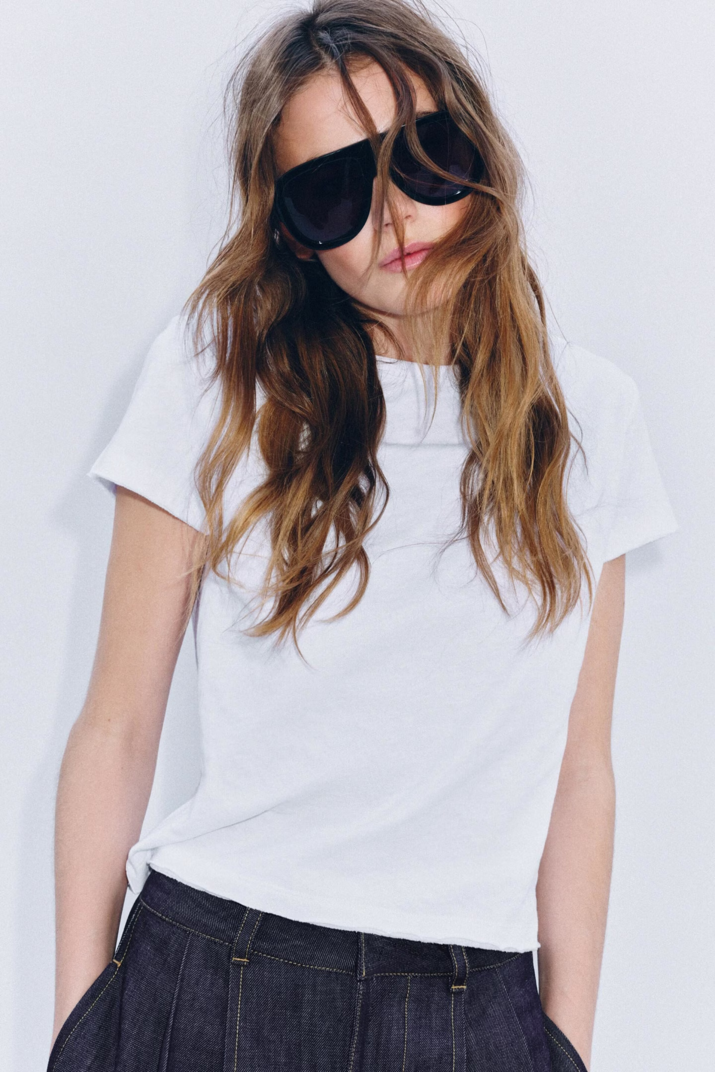 Zara Cotton T-Shirt