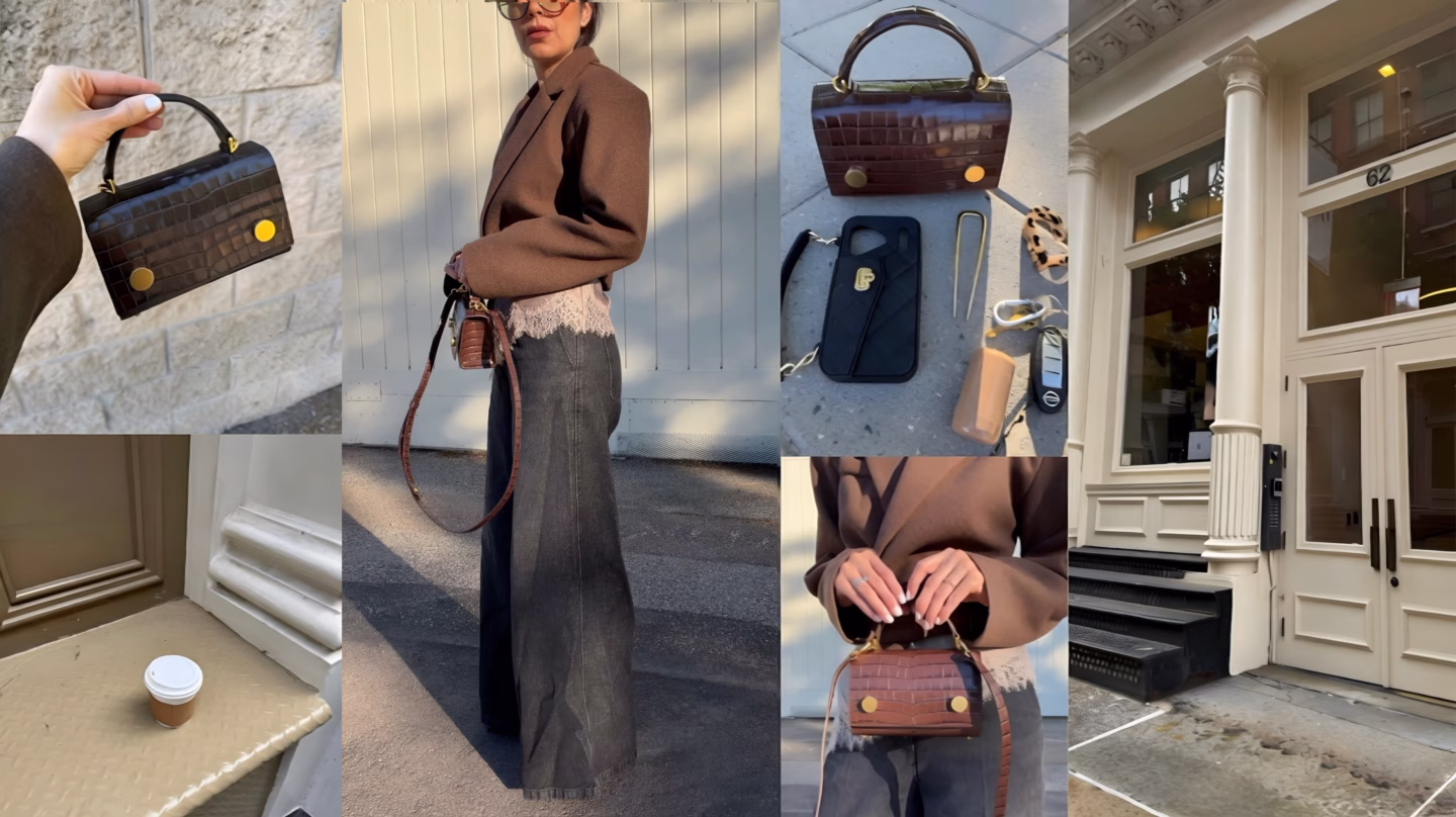 RSVP Paris: Honest Review of the Munchkin Embossed Croc Chocolate Bag