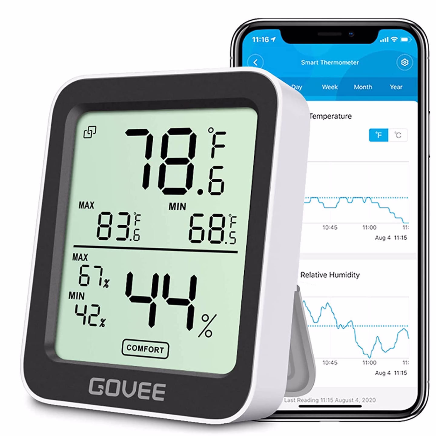 Smart Home Devices Skincare Tips Smart Bluetooth temperature humidity meter