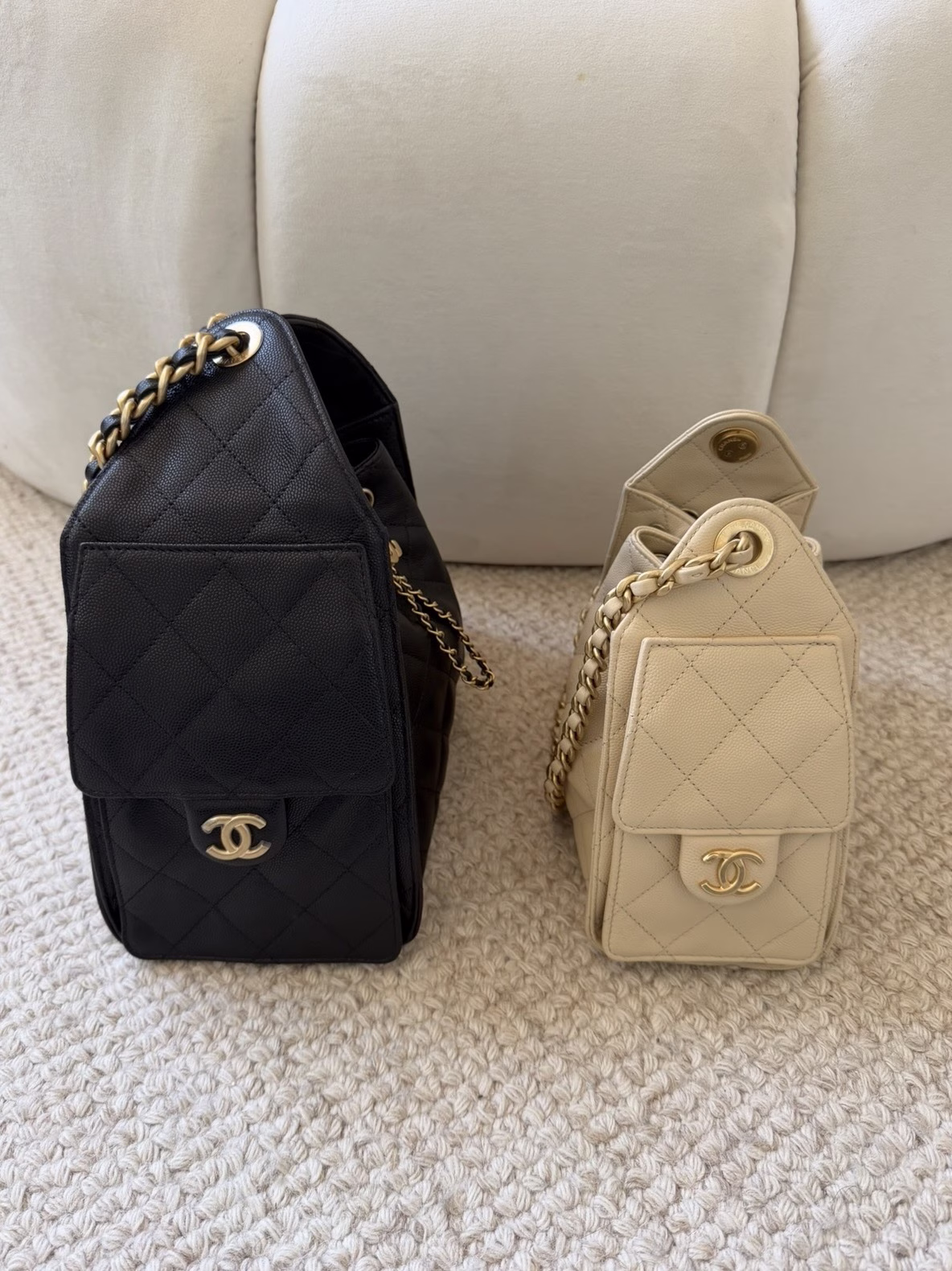 Chanel 25 Mini vs Small 