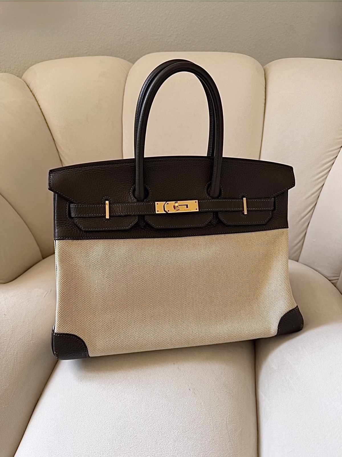 Hermès Birkin Toile 35