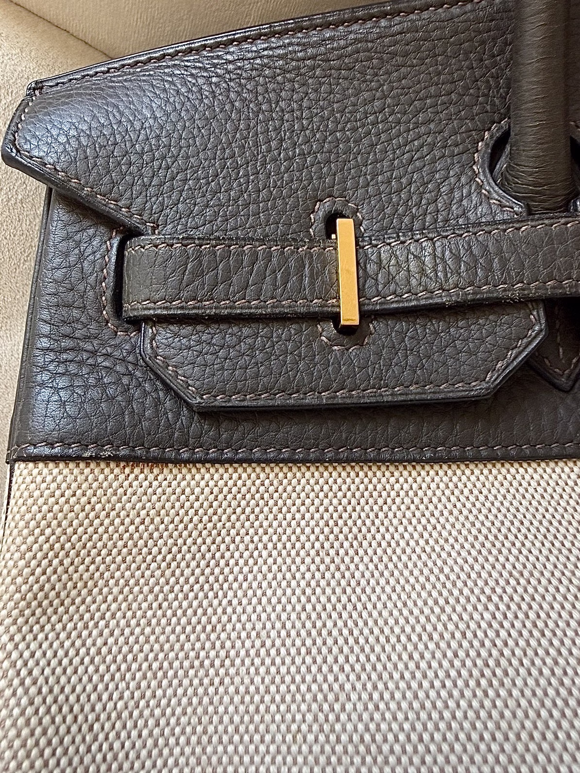 Hermès Birkin Toile 35