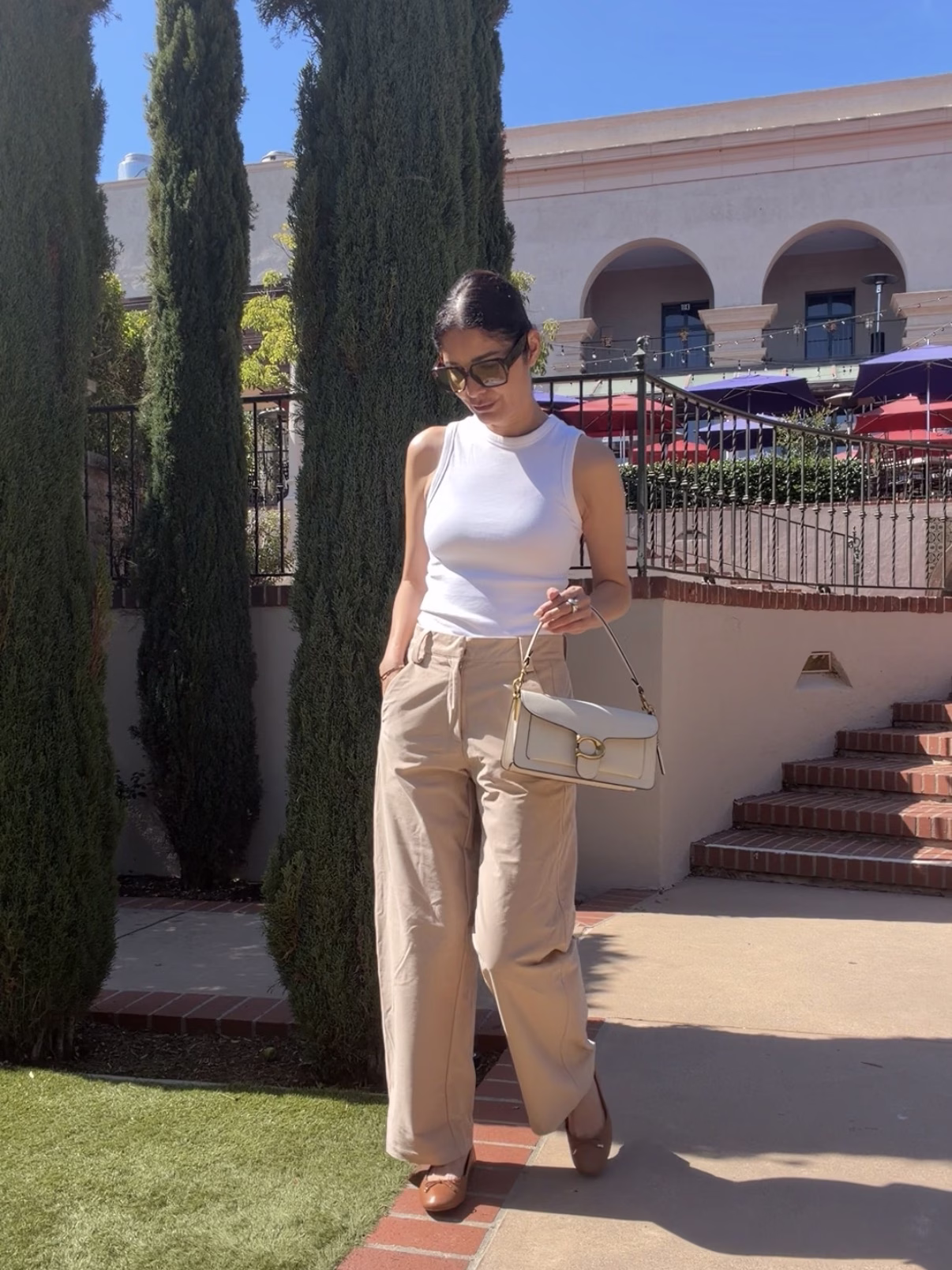 coach tabby bag outfit