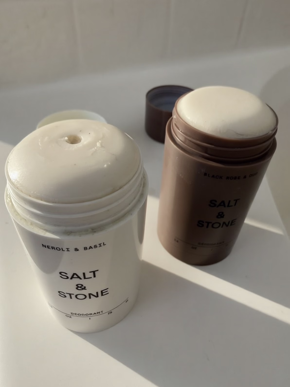 salt and stone deodorant formula review