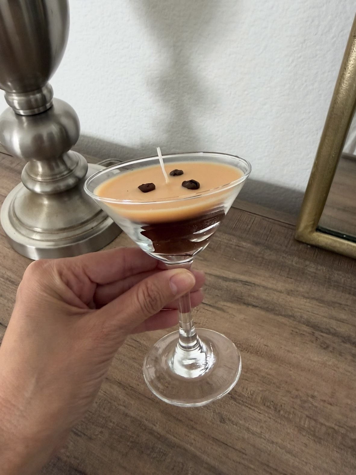 espresso martini candle white elephant gift idea