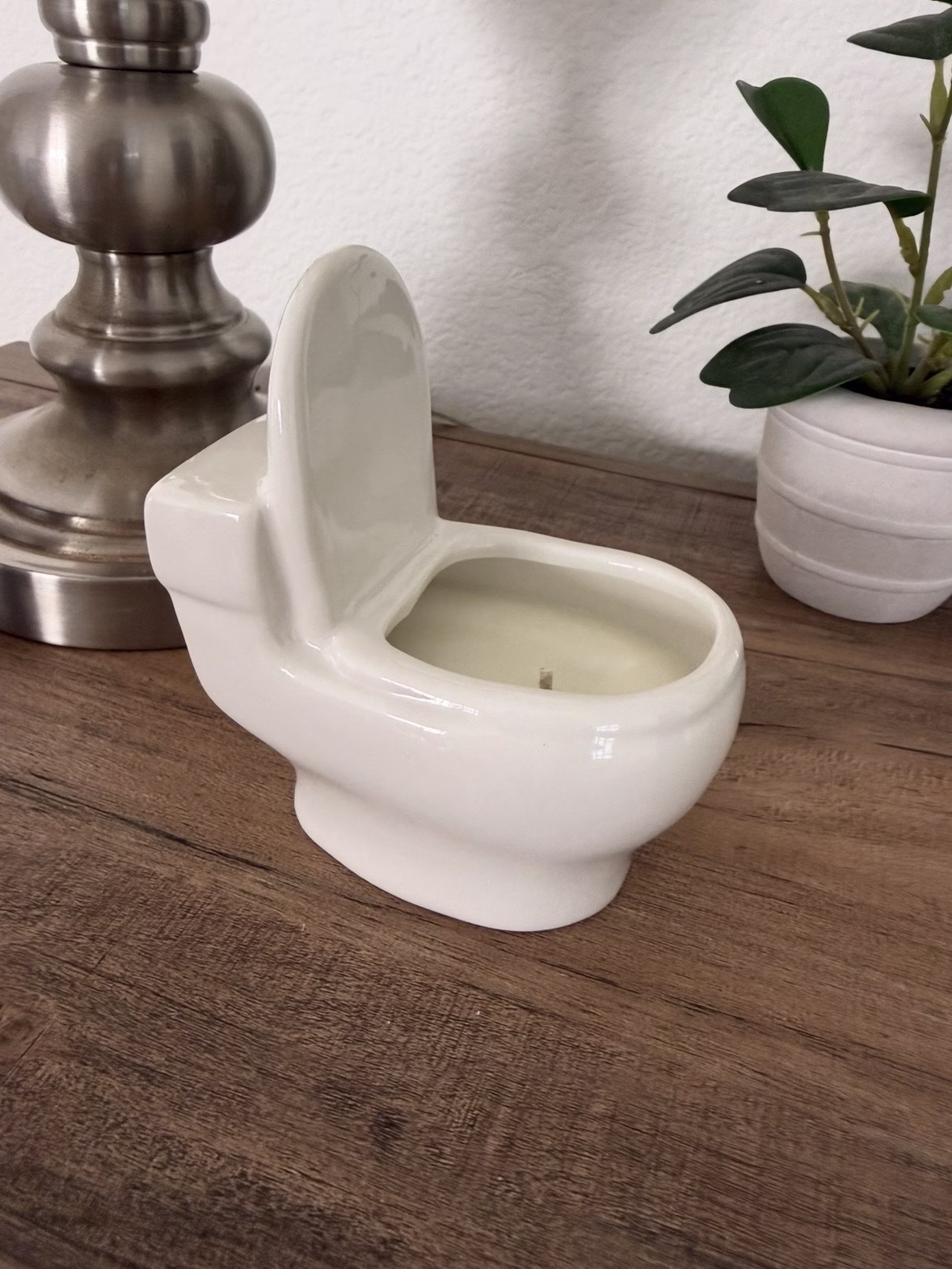 toilet candle white elephant gift idea under $25