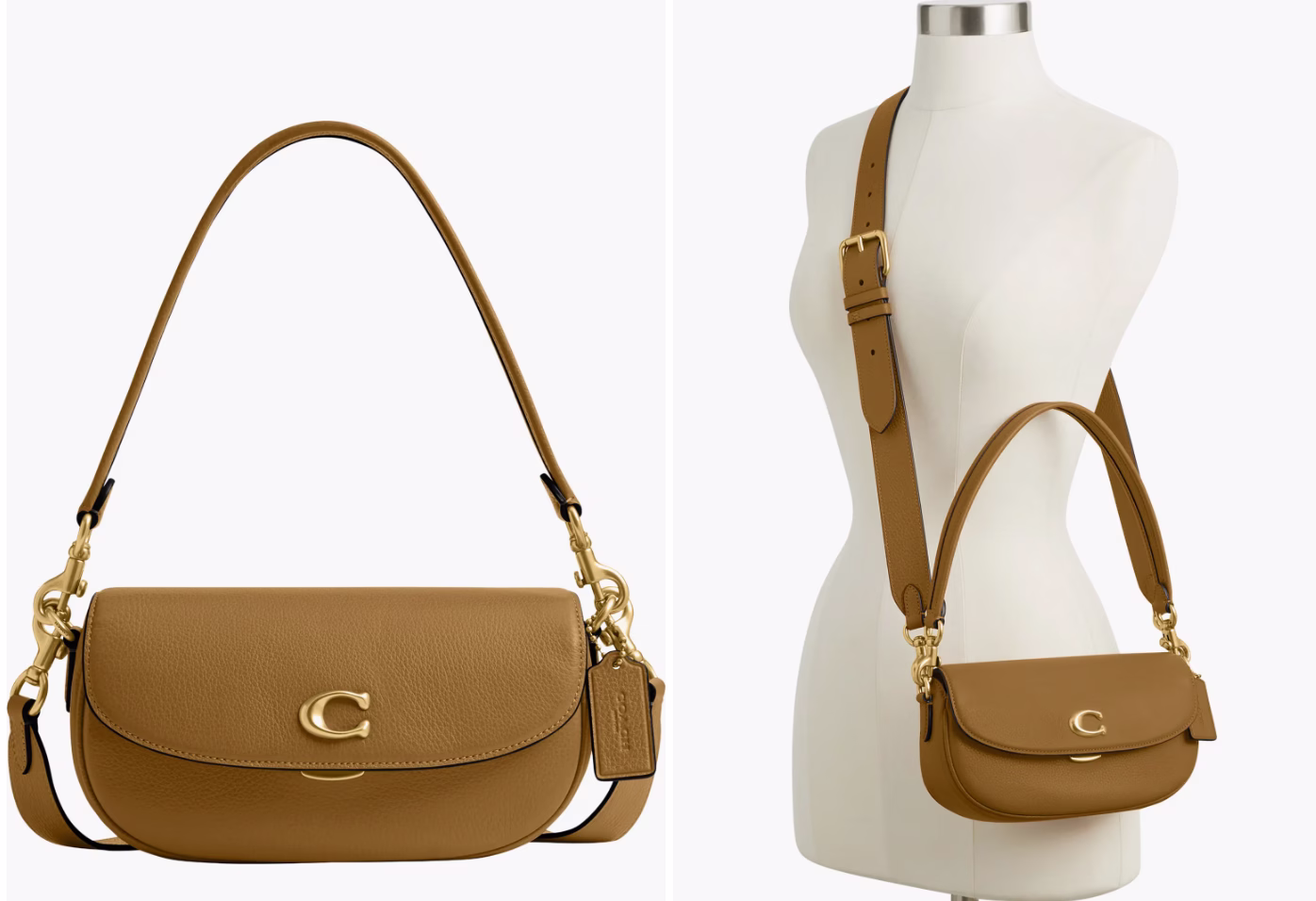 Coach Pebbled Crossbody Bag