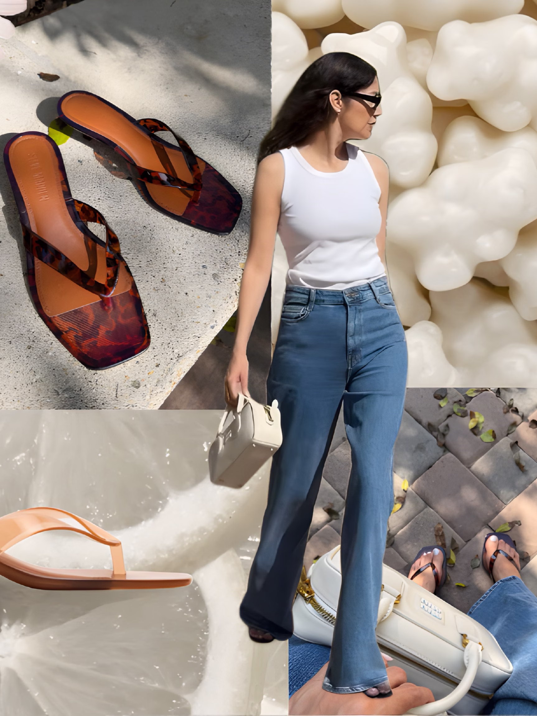 Heeled Jelly Sandals