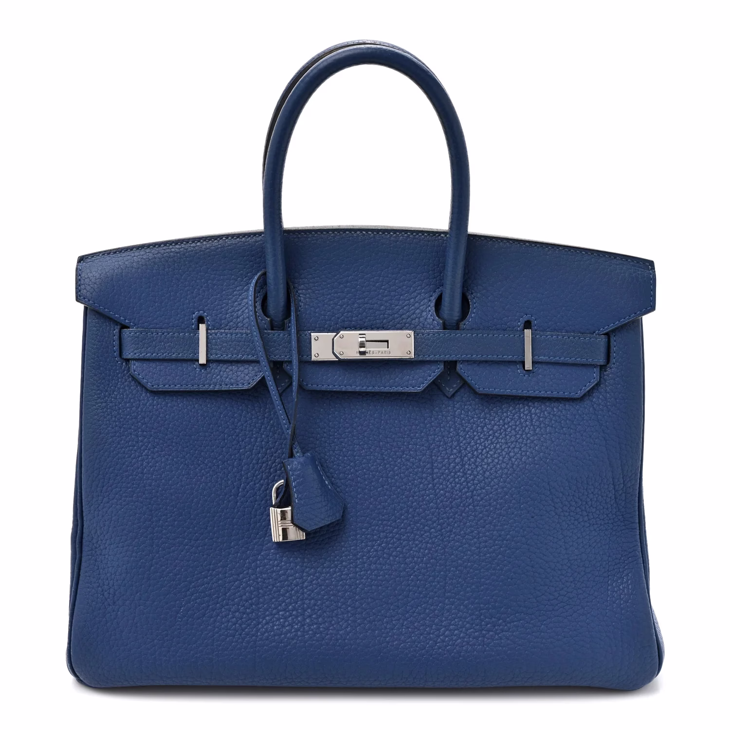 blue preloved birkin 35