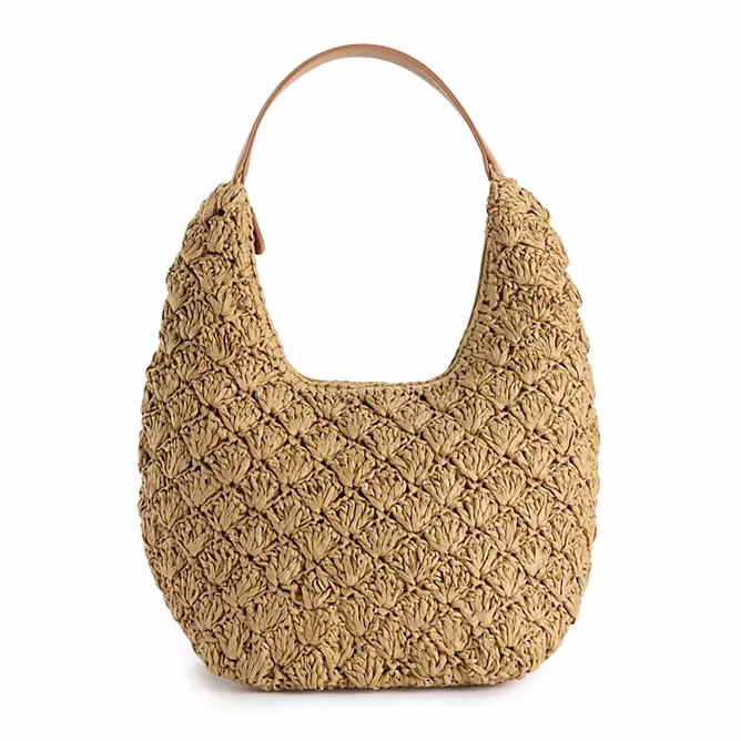 crochet shoulder bag