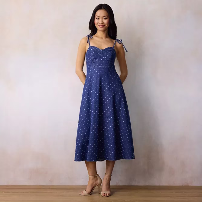 denim dress